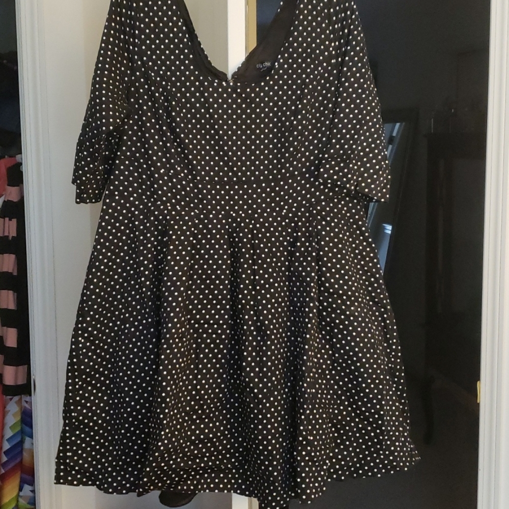 City chic XXL vintage style dress